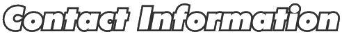 Contact Information